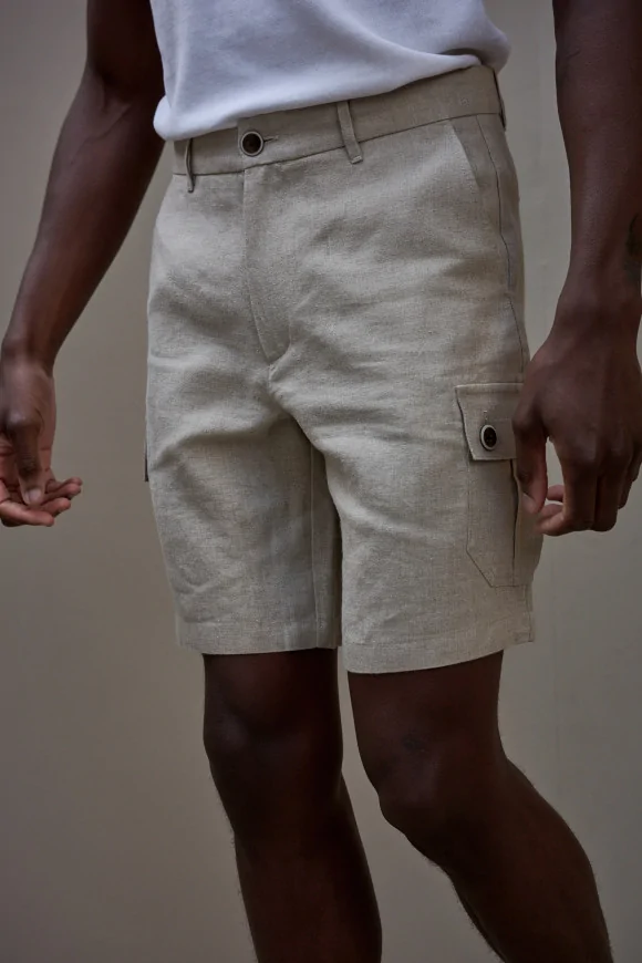 Achat Short SAFARI Naturel - beige