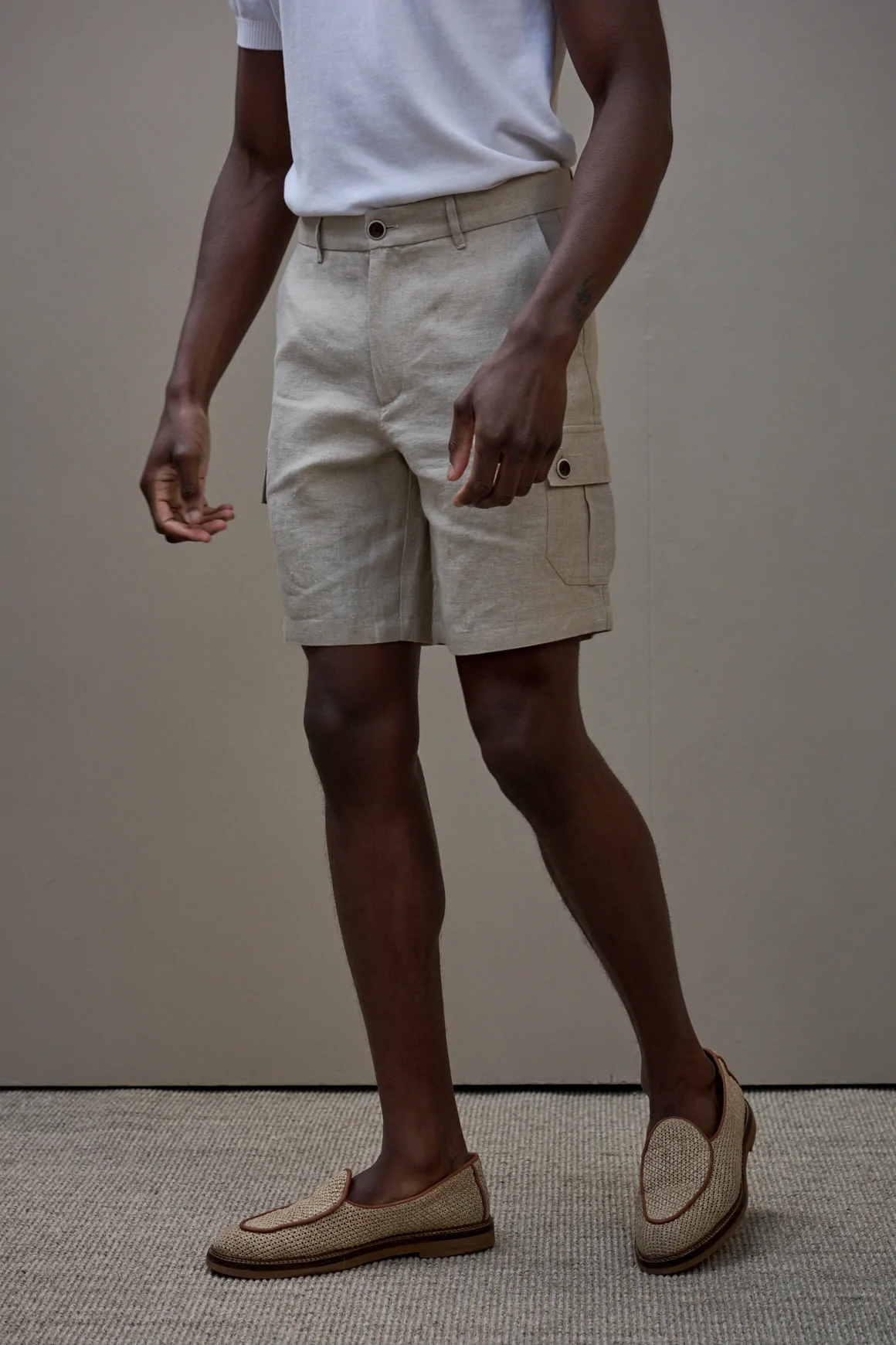Achat Short SAFARI Naturel - beige