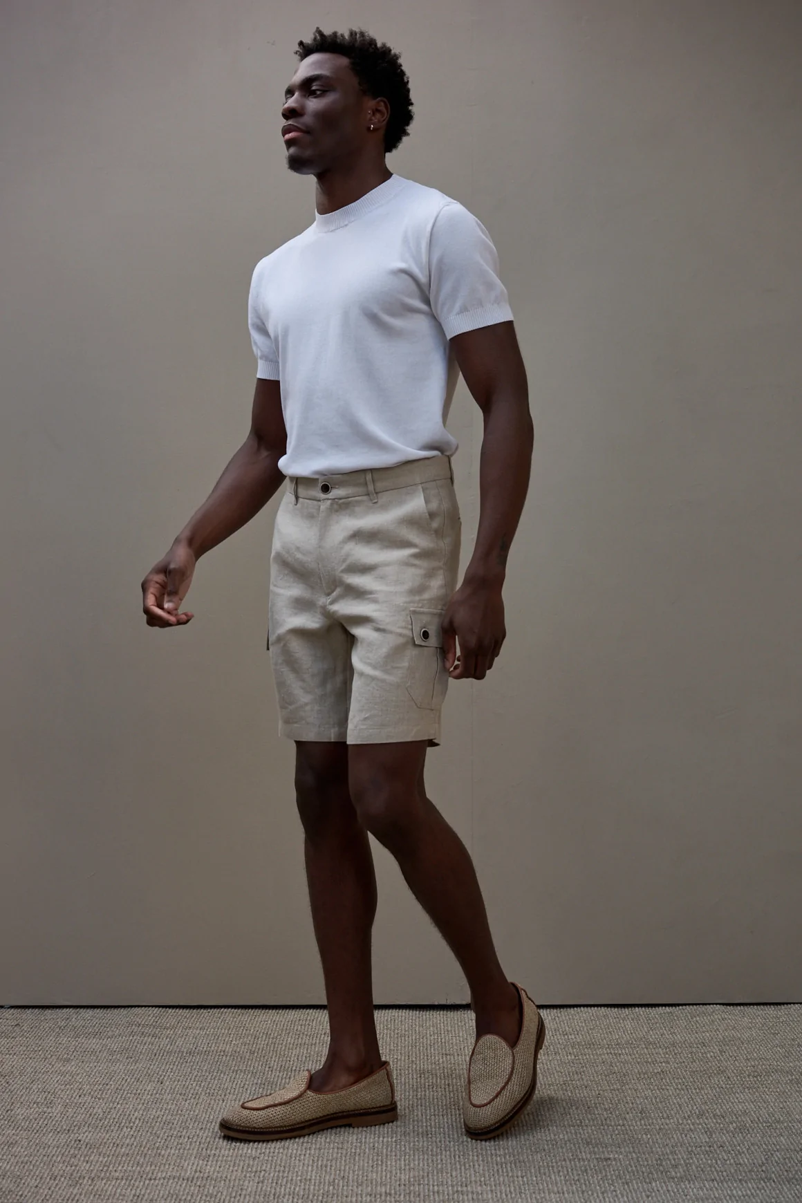 Achat Short SAFARI Naturel - beige