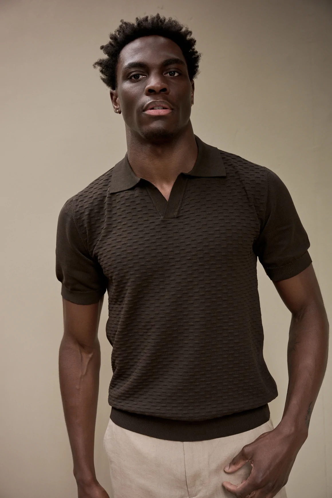 Achat Polo NINO Marron