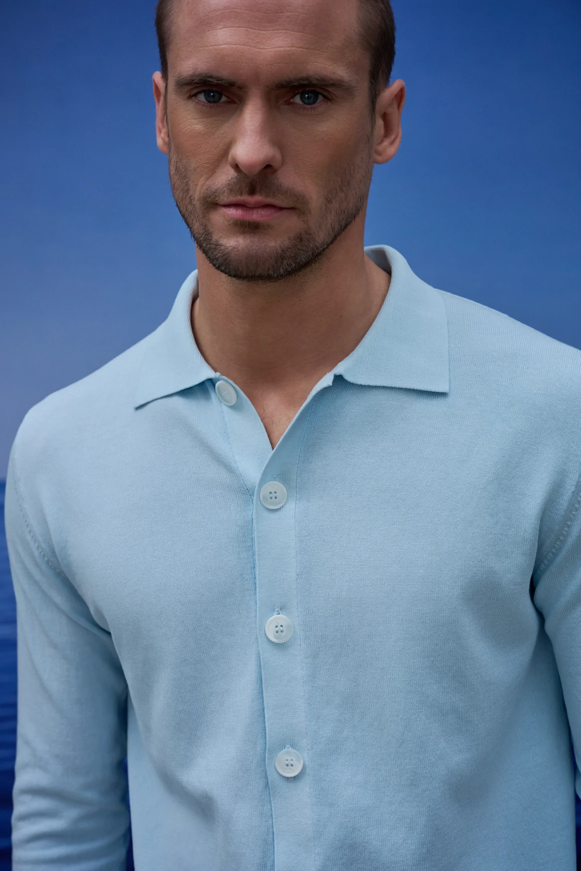 Achat Polo GABIN Bleu Ciel