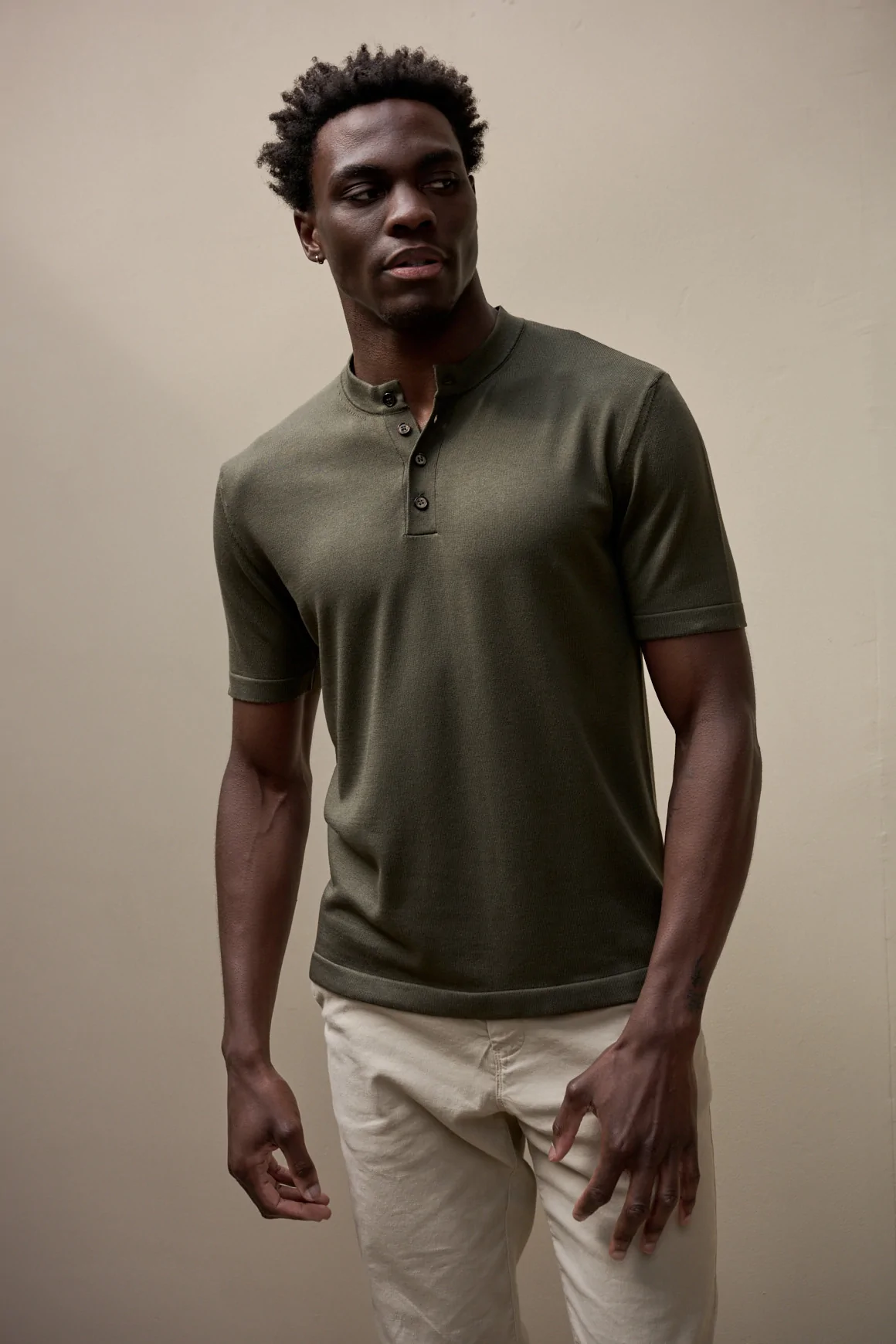 Achat T-shirt tricot TOM Noisette - Marron