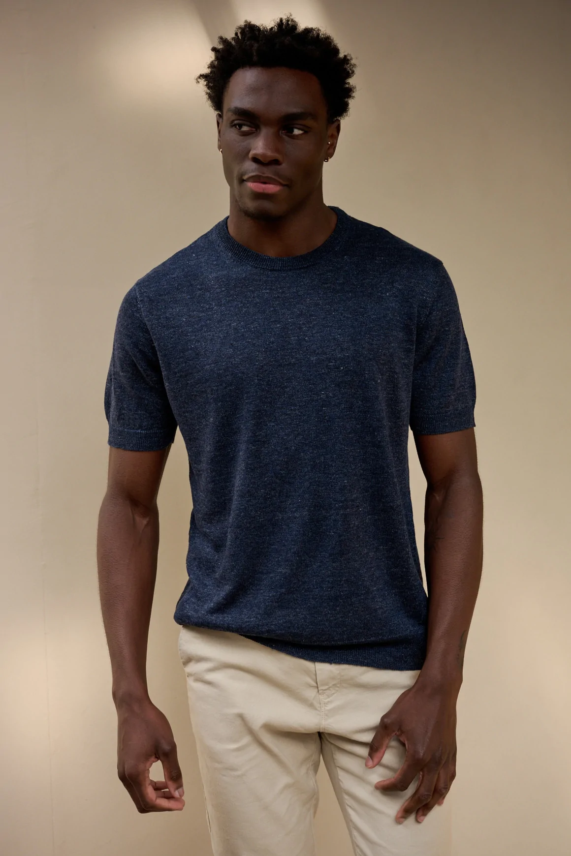 T-shirt ADAM Bleu Marine