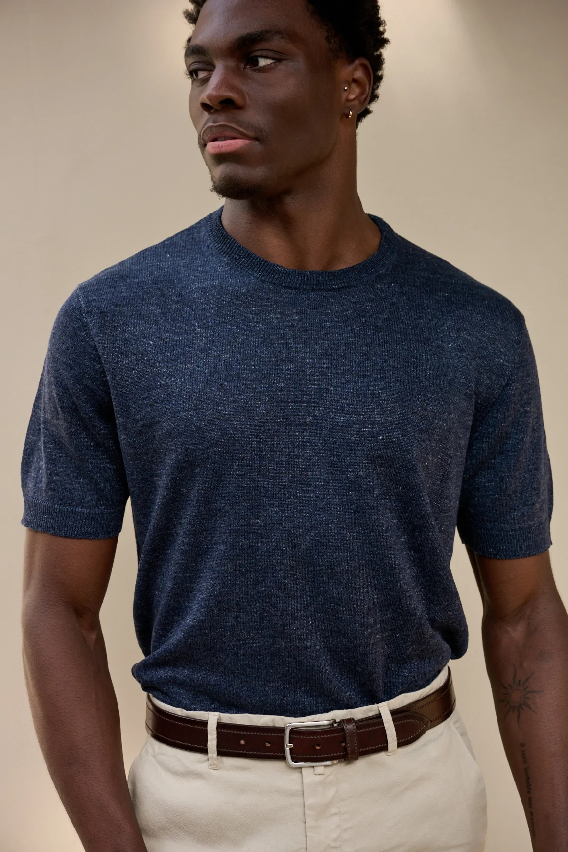 Achat T-shirt ADAM Bleu Marine