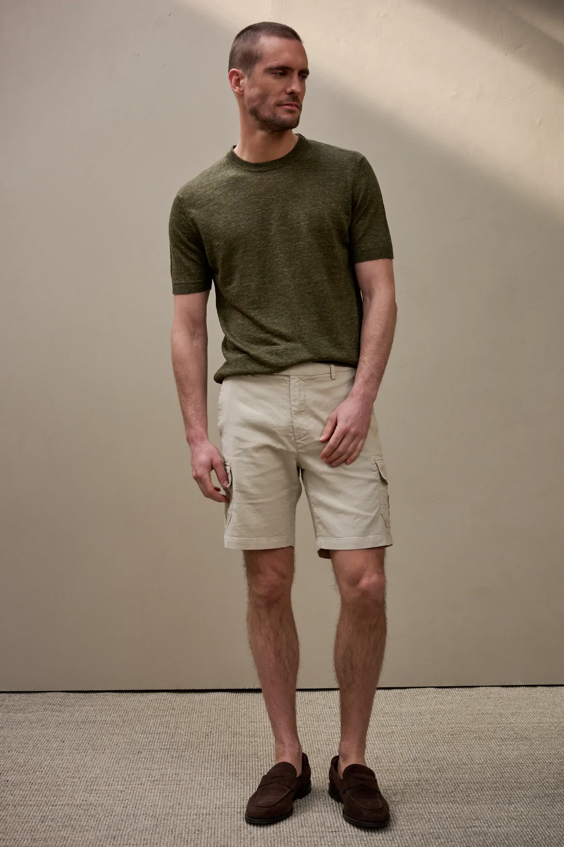 Achat T-shirt ADAM Kaki