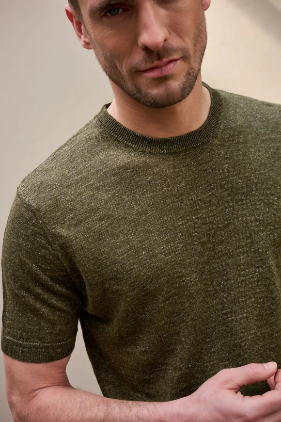 Achat T-shirt ADAM Kaki