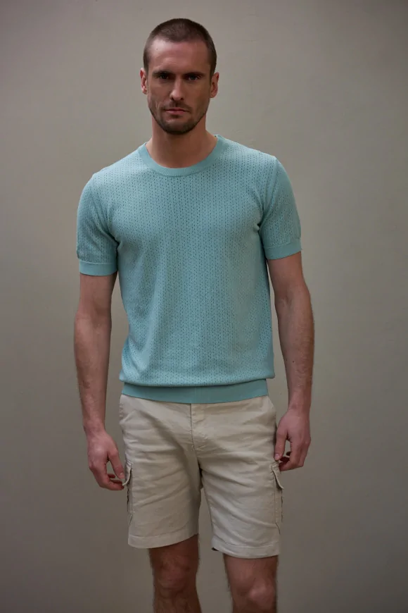 Achat T-shirt ROY Vert caraïbe