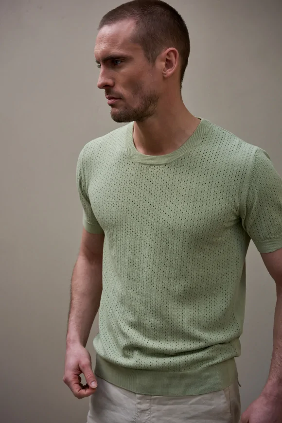 Achat T-shirt ROY Vert amande