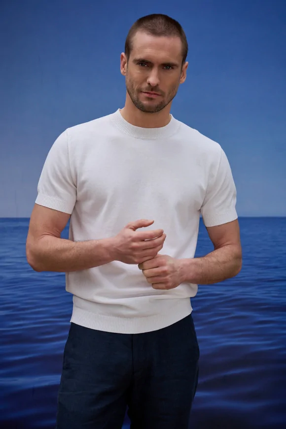 Achat T-shirt RON Blanc