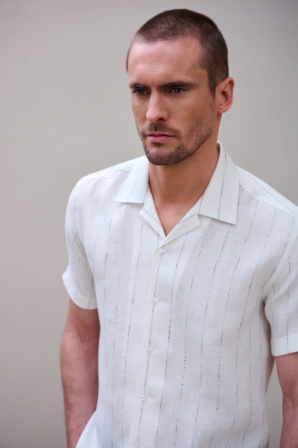 Achat Chemise Col IBIZA Rayures