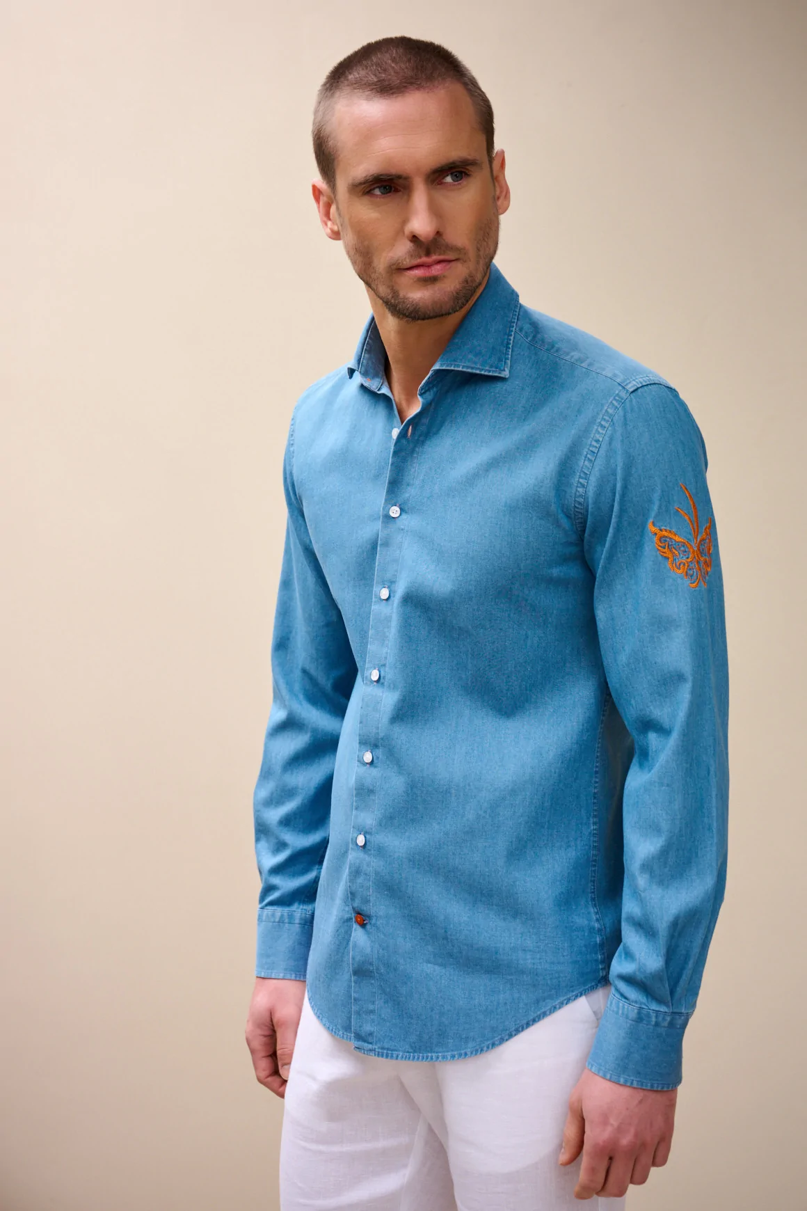 Achat Chemise ORANGE BUTTERFLY Denim