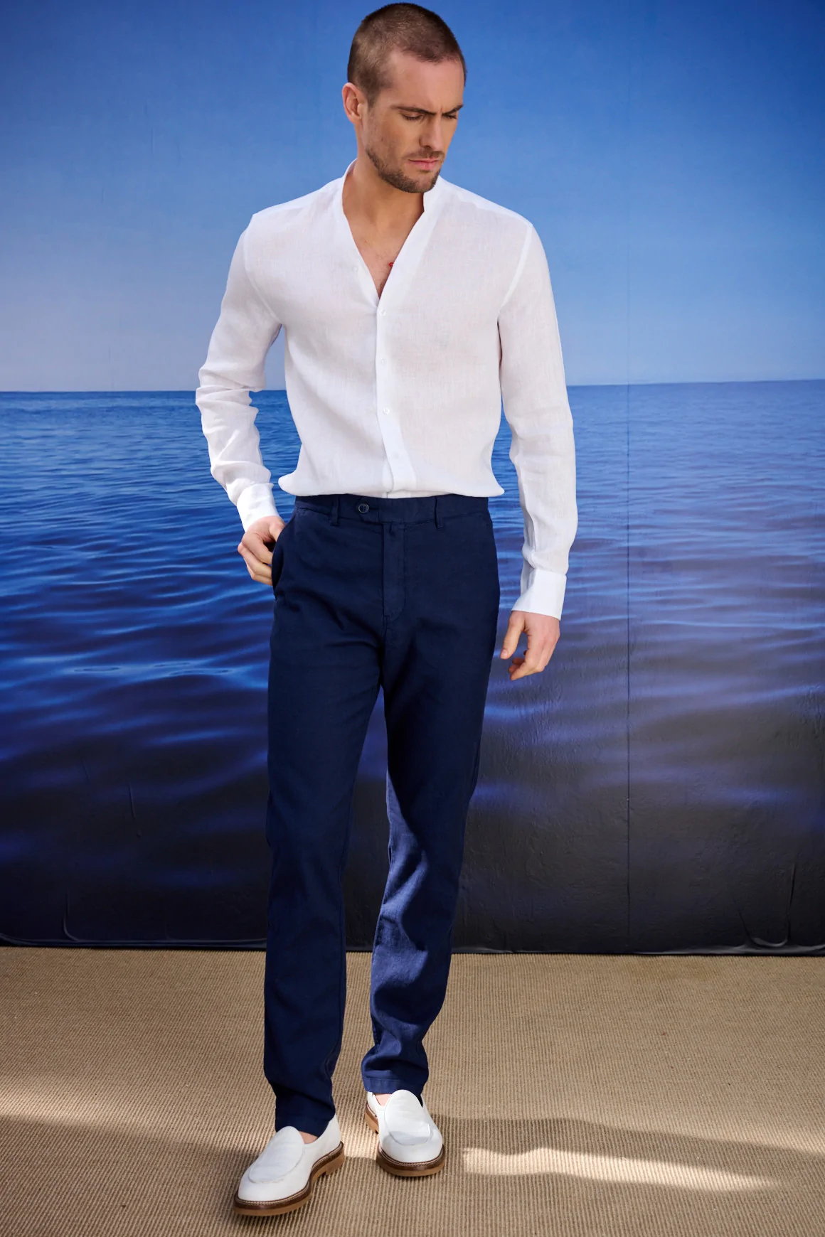 Achat Pantalon SAINT-TROPEZ Bleu Marine