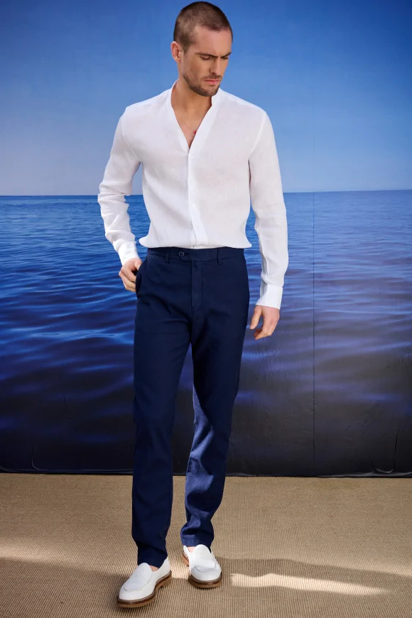 Achat Pantalon SAINT-TROPEZ Bleu Marine