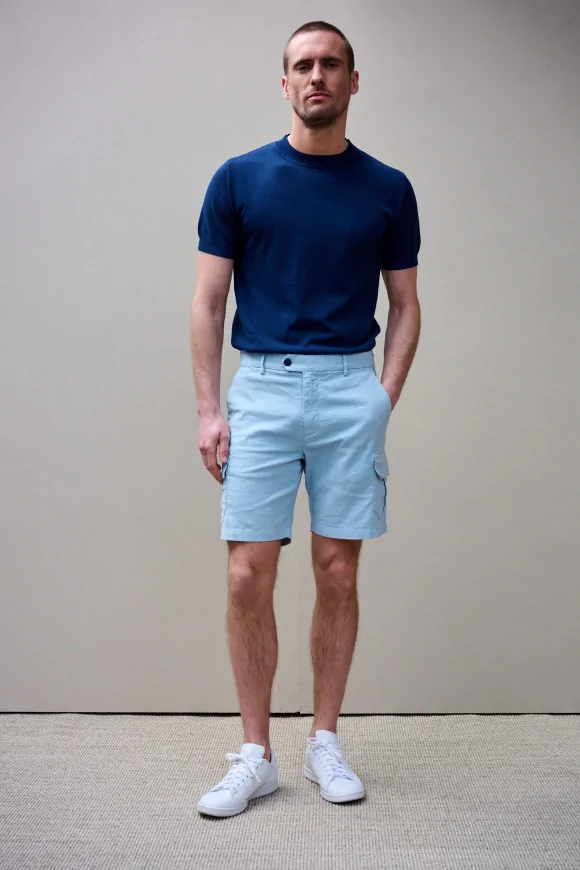 Achat Bermuda SAINT-TROPEZ Gris-bleu