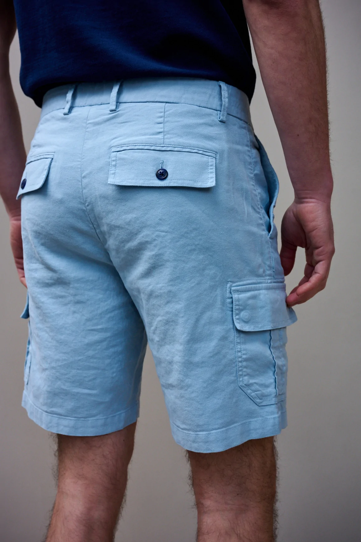 Bermuda SAINT-TROPEZ Gris-bleu