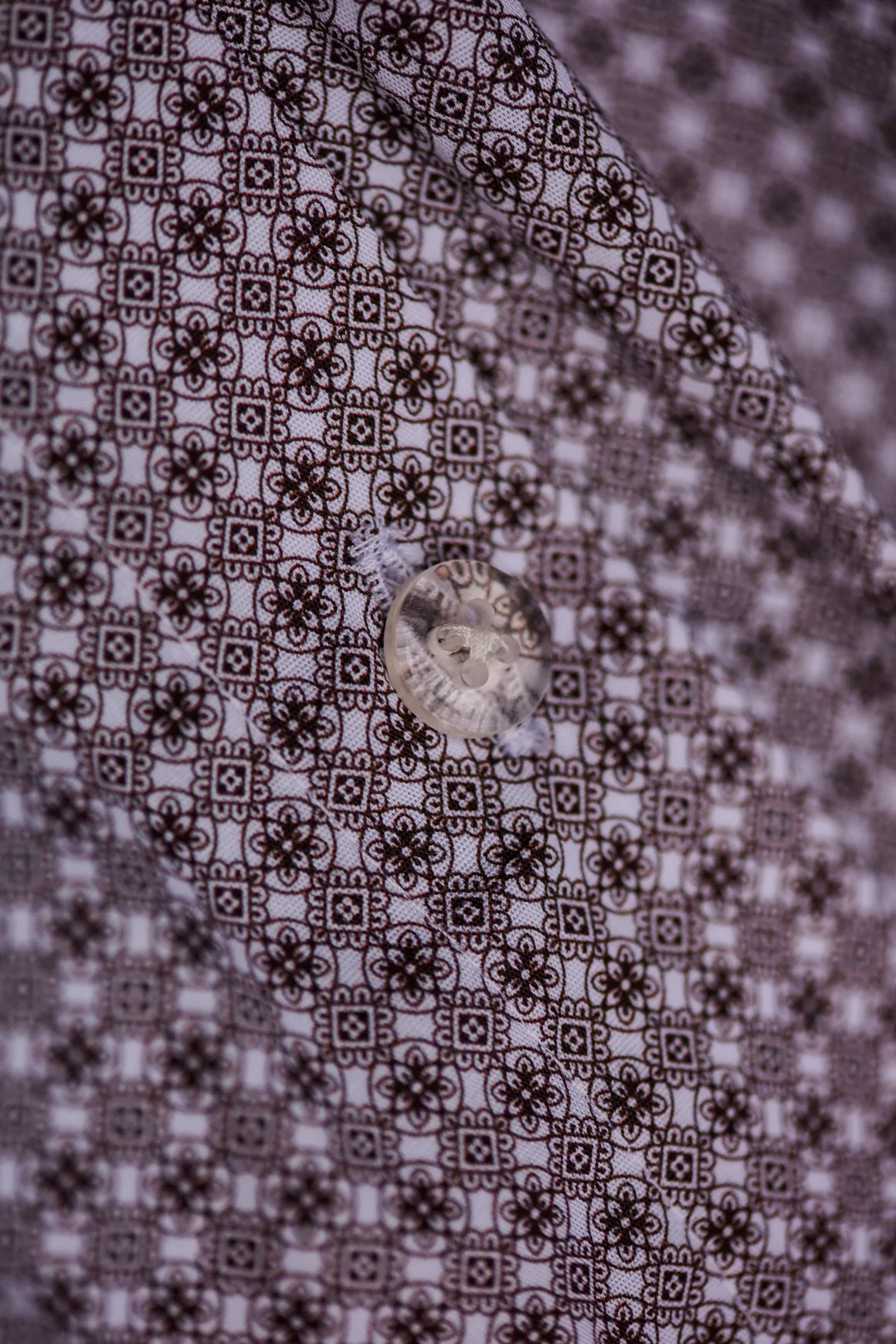 Achat Boxer Micro Motif Marron