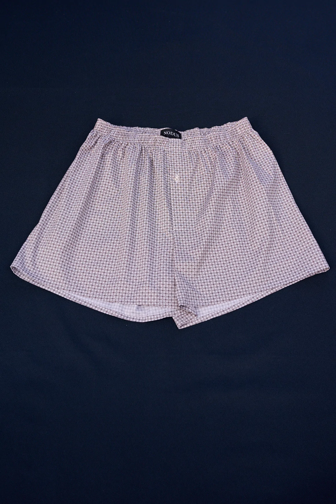 Achat Boxer Micro Motif Marron