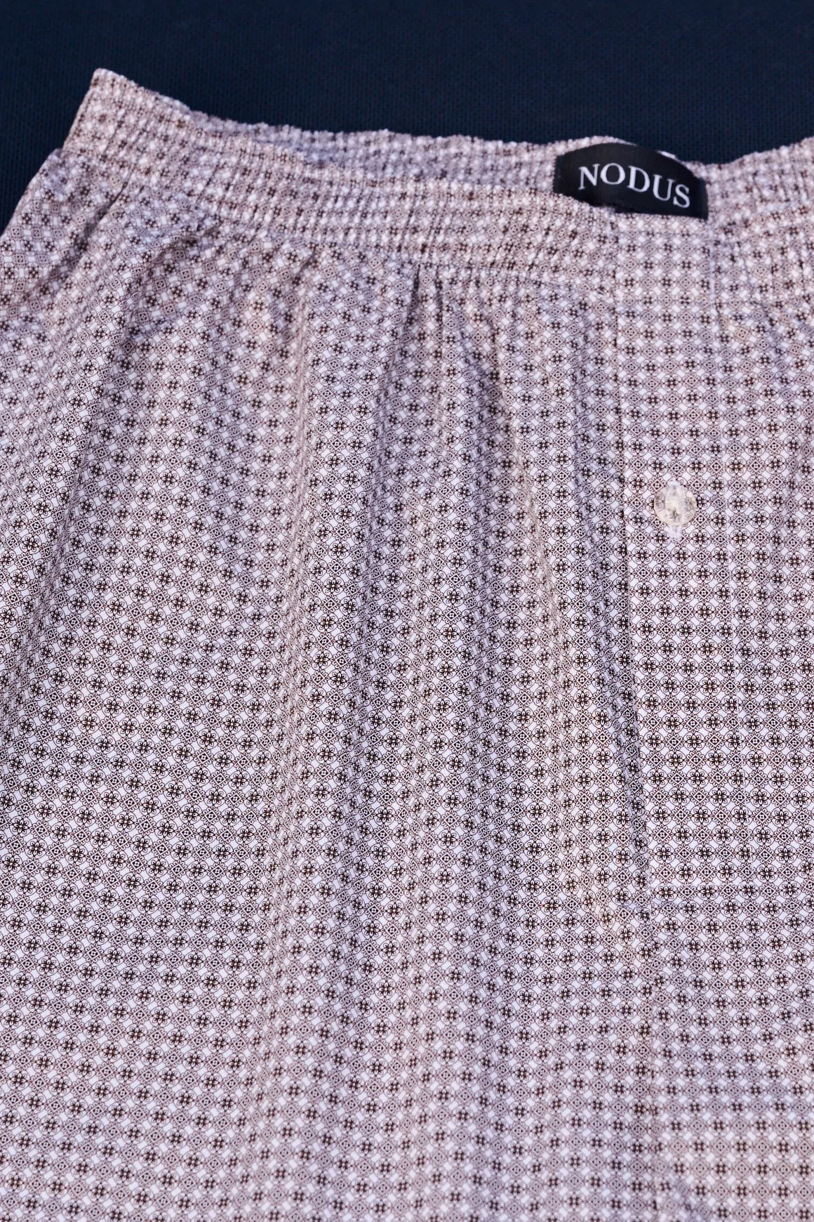 Achat Boxer Micro Motif Marron