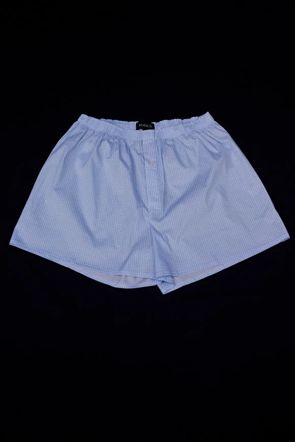 Achat Boxer Micro Motif Bleu
