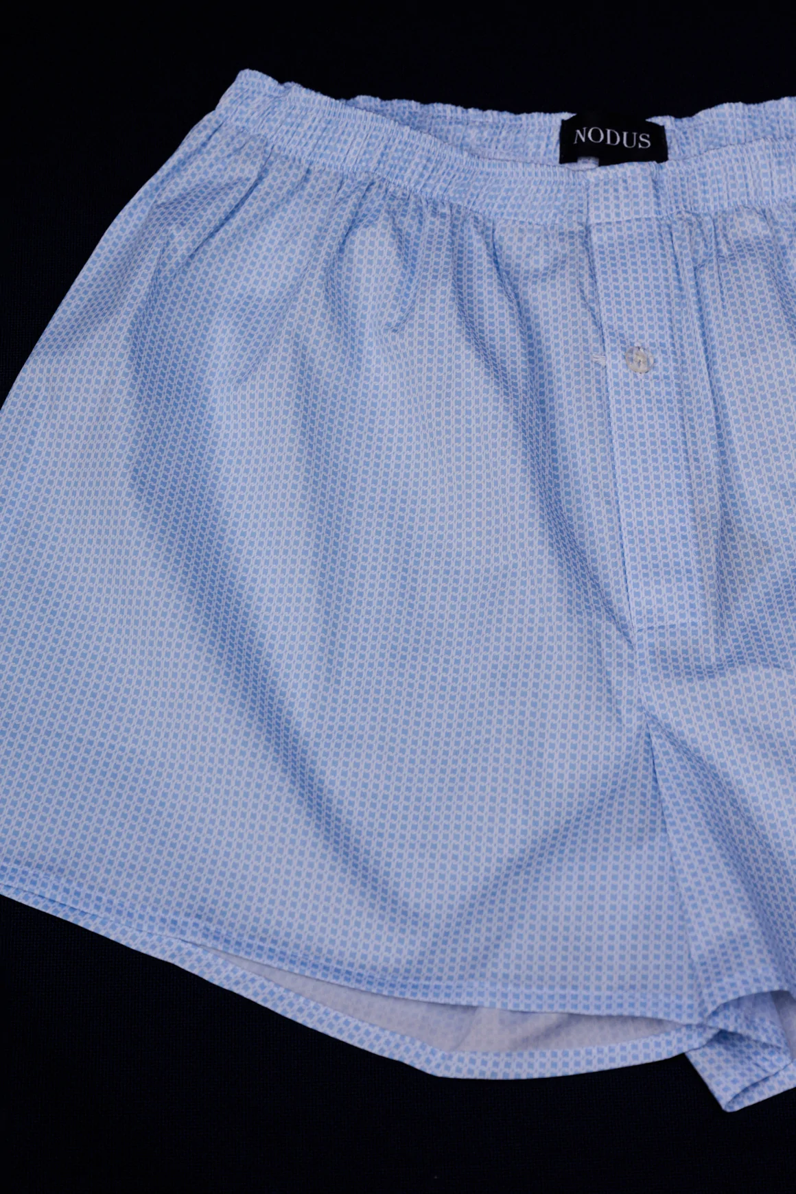 Achat Boxer Micro Motif Bleu