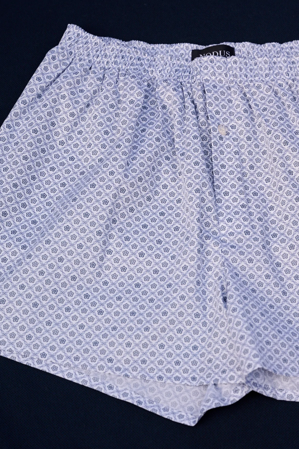 Achat Boxer Micro Motif Navy