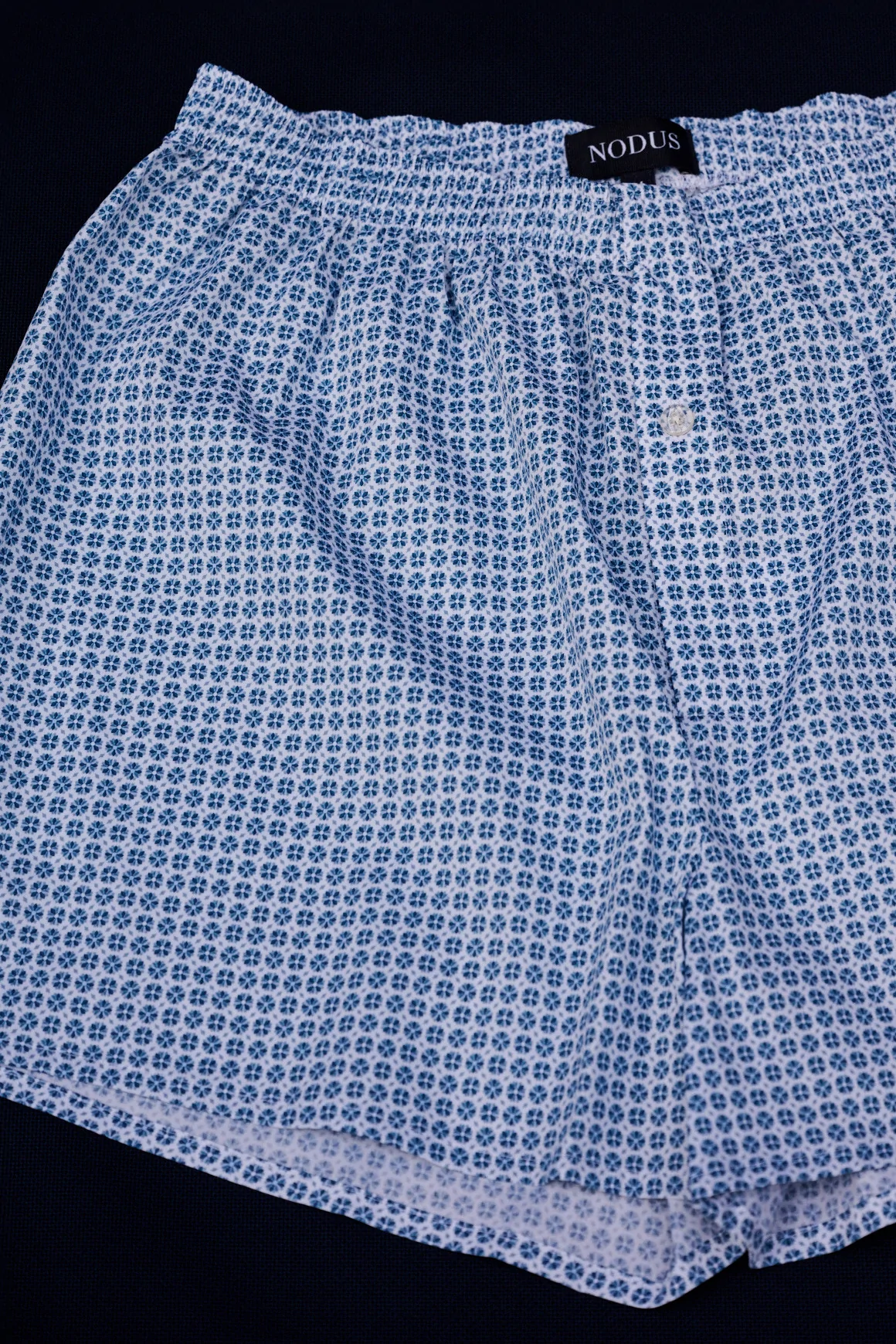 Achat Boxer Micro Motif Bleu