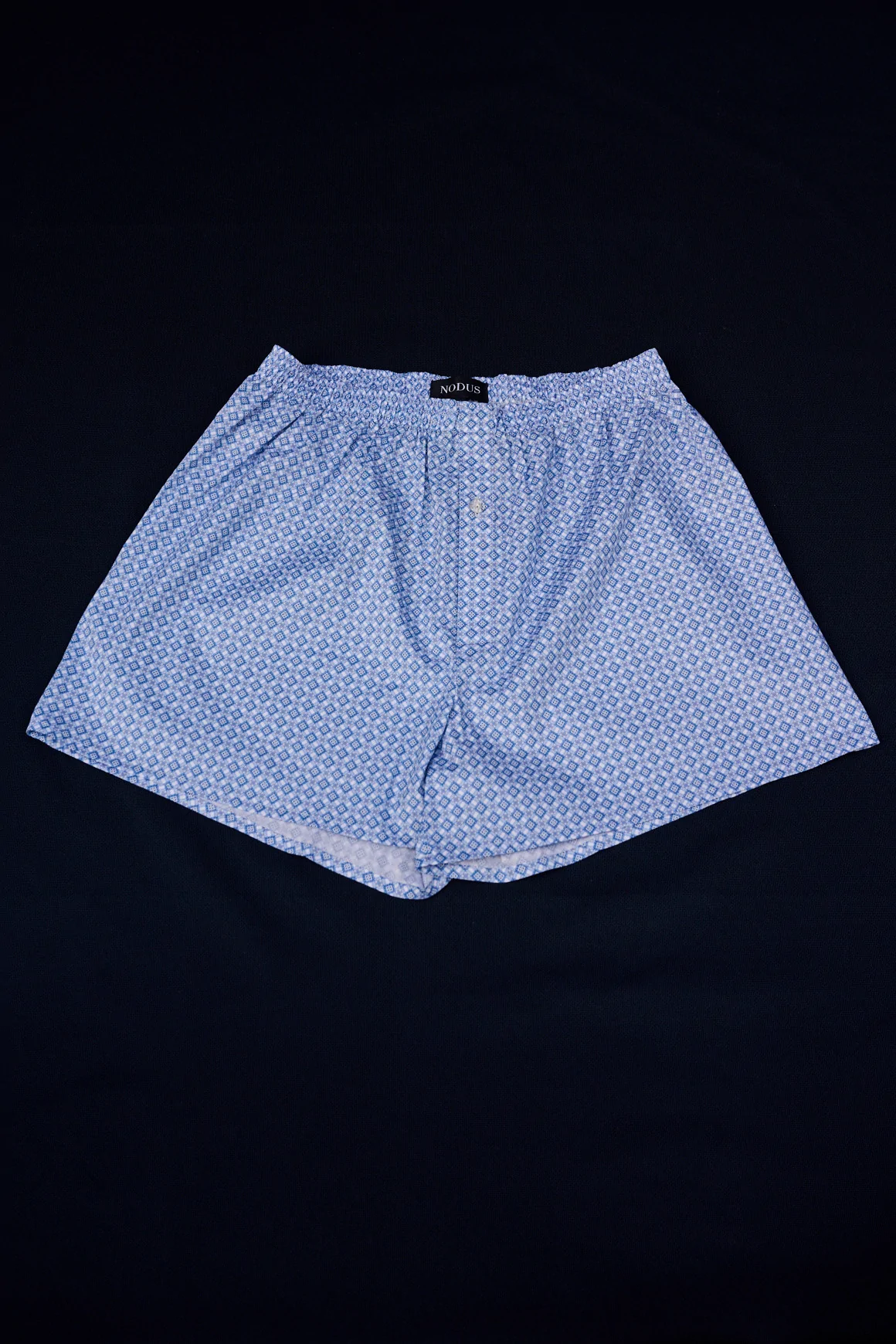 Achat Boxer Micro Motif Bleu