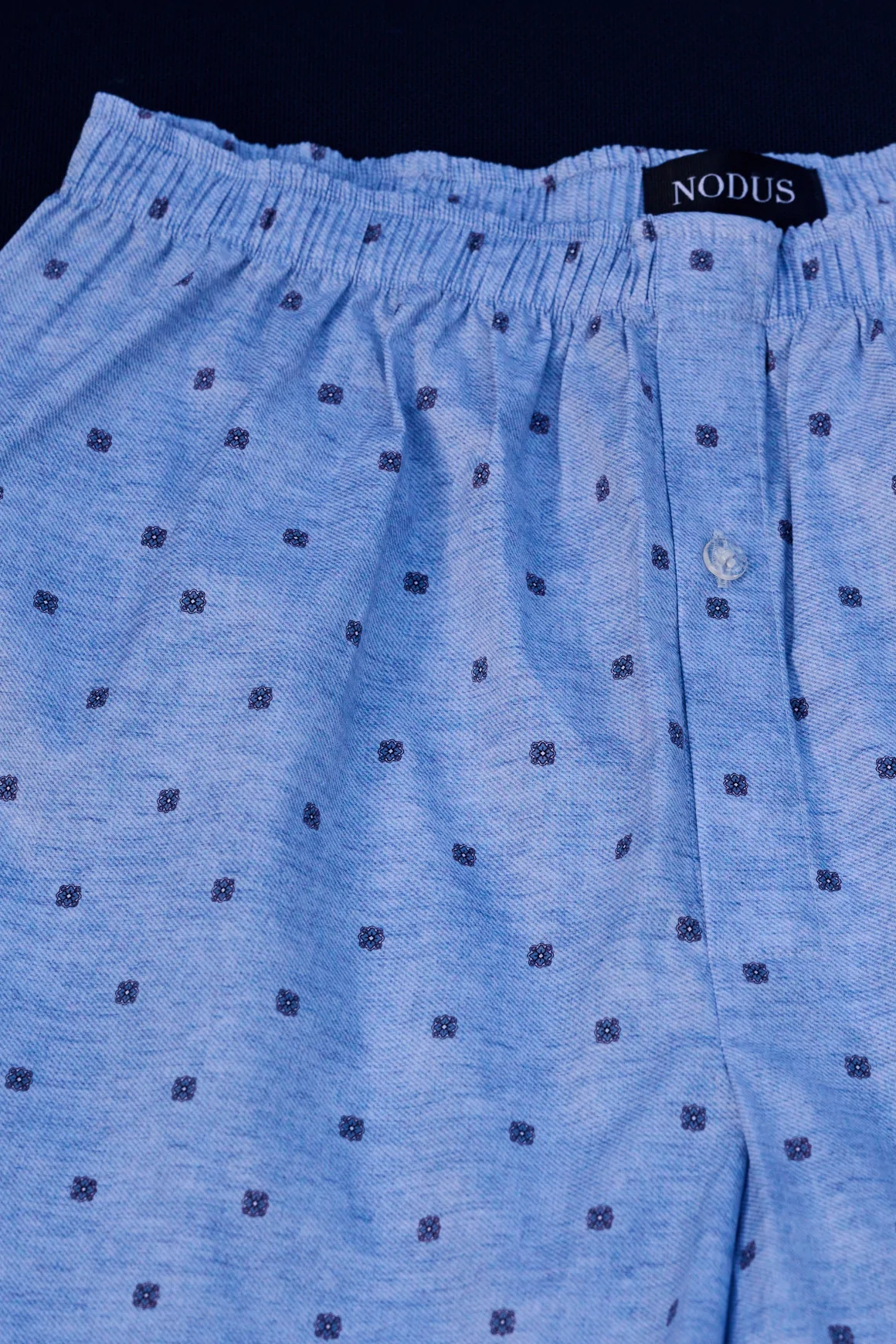 Achat Boxer Micro Motif Bleu