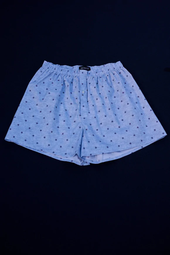 Achat Boxer Micro Motif Bleu