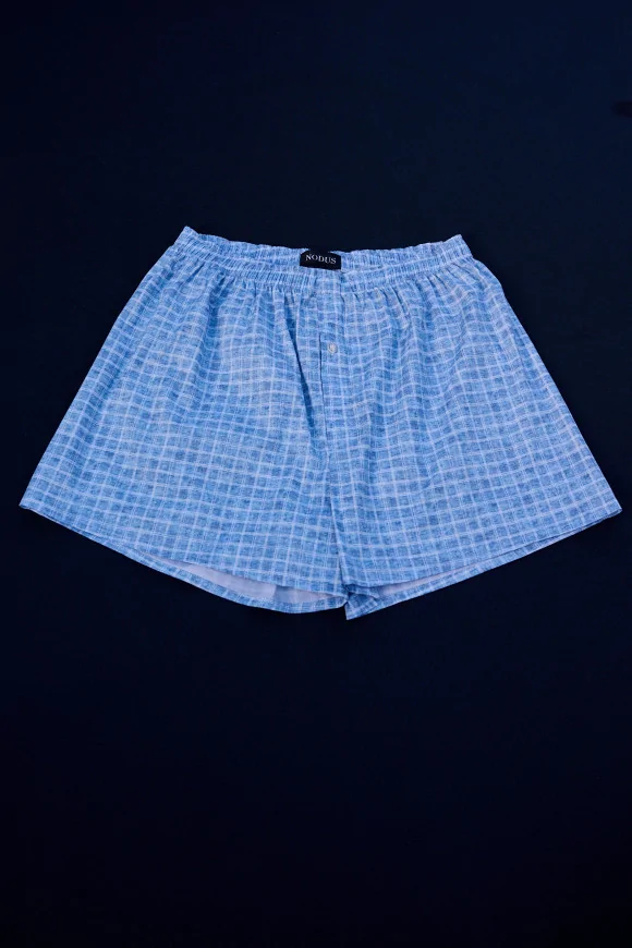 Achat Boxer BLUE SQUARES