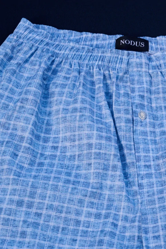 Achat Boxer BLUE SQUARES