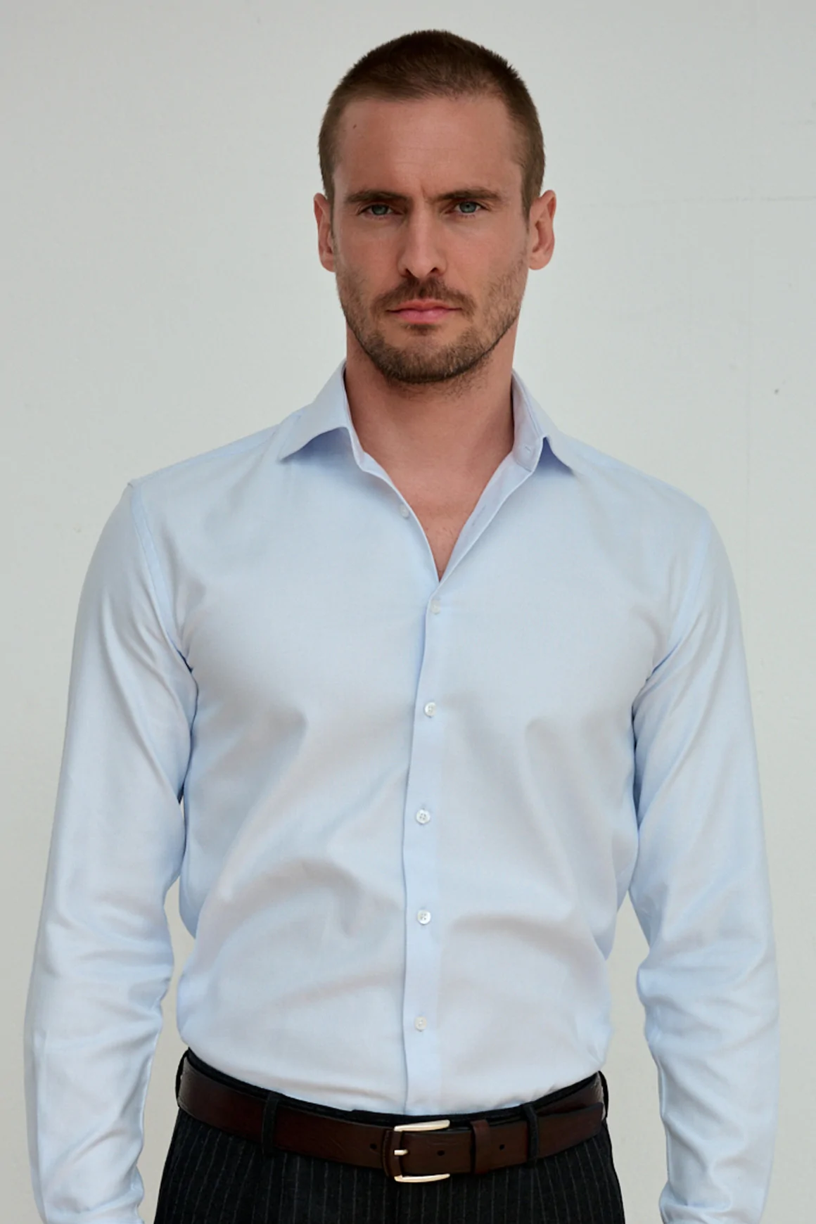 Chemise CLASSIQUE ARMURÉE CIEL