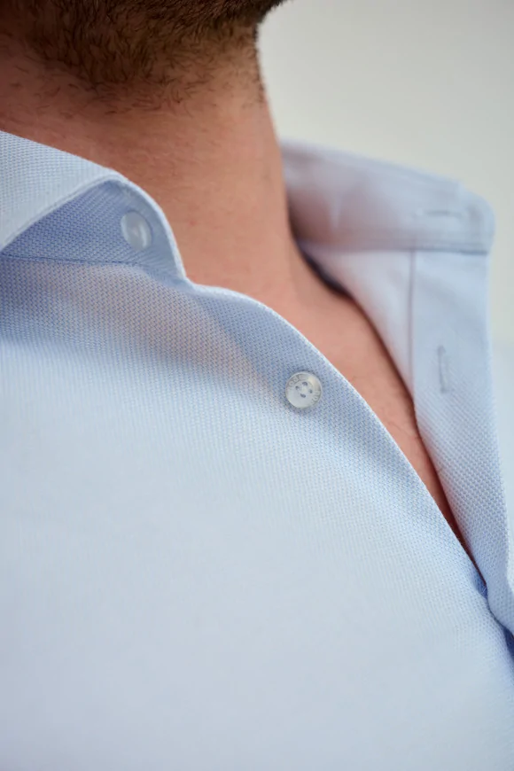 Achat Chemise CLASSIQUE ARMURÉE CIEL