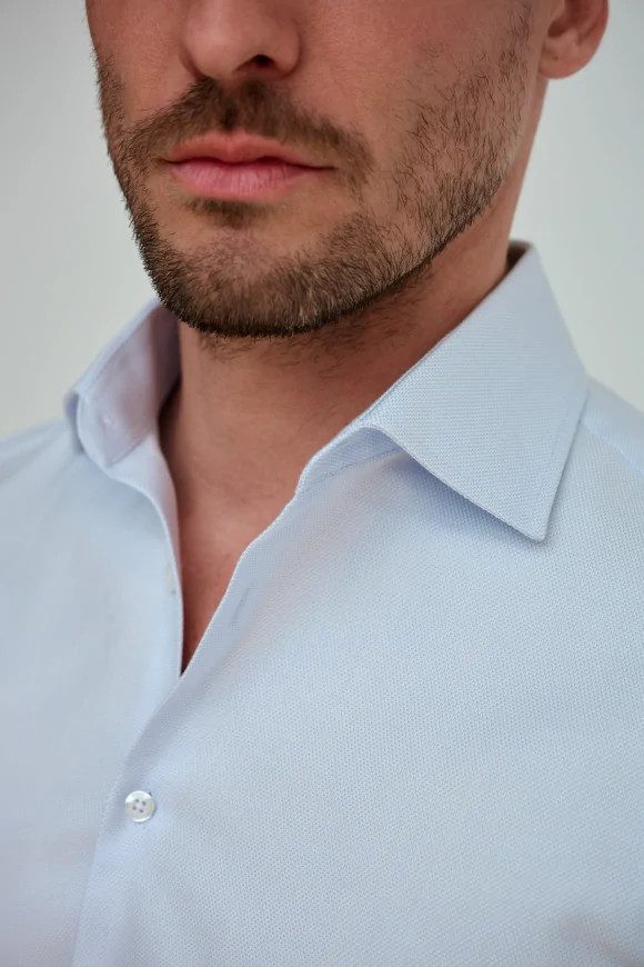 Achat Chemise CLASSIQUE ARMURÉE CIEL