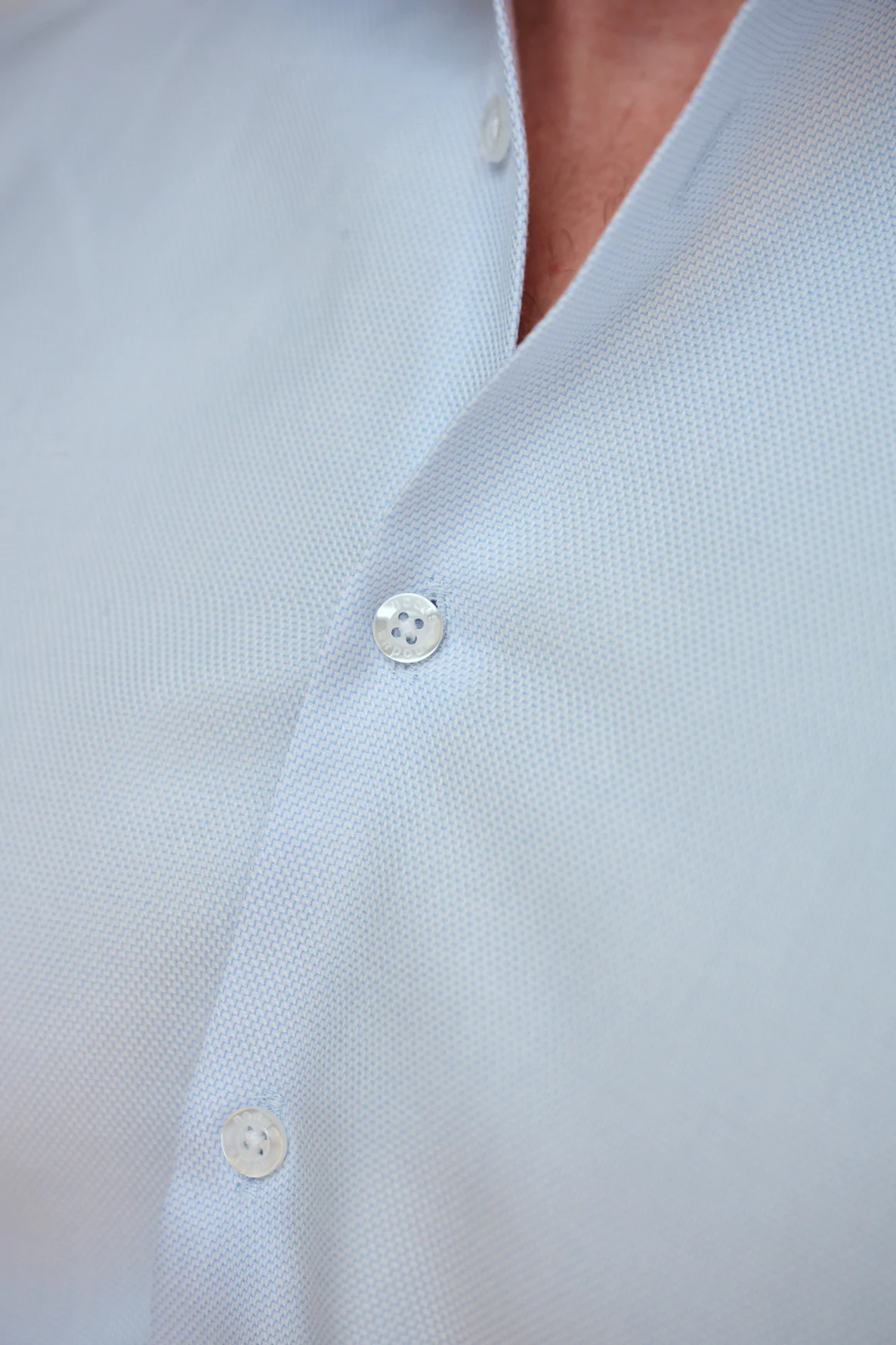 Chemise CLASSIQUE ARMURÉE CIEL