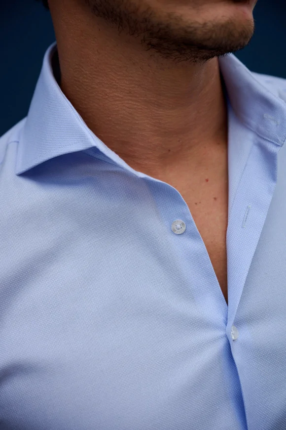 Achat Chemise CLASSIQUE ARMURÉE CIEL