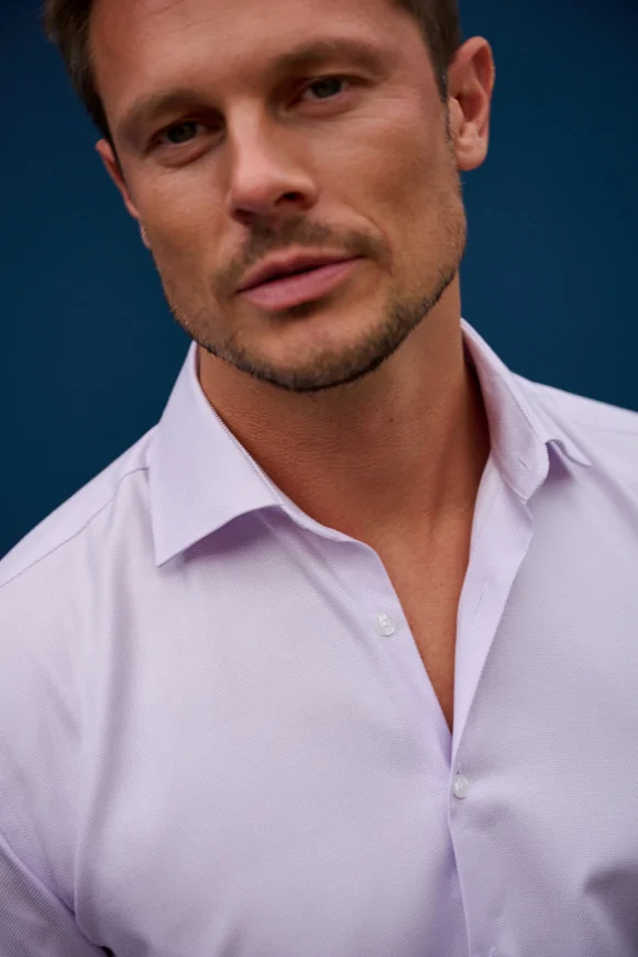 Achat Chemise CLASSIQUE ARMURÉE ROSE