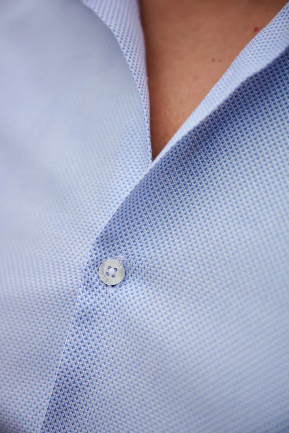 Achat Chemise CLASSIQUE ARMURÉE BLEUE
