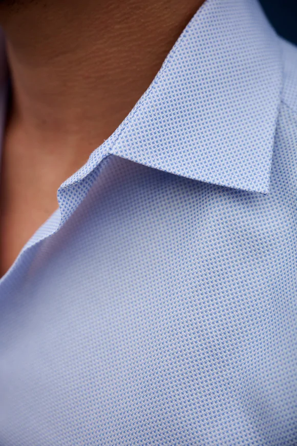 Achat Chemise CLASSIQUE ARMURÉE BLEUE