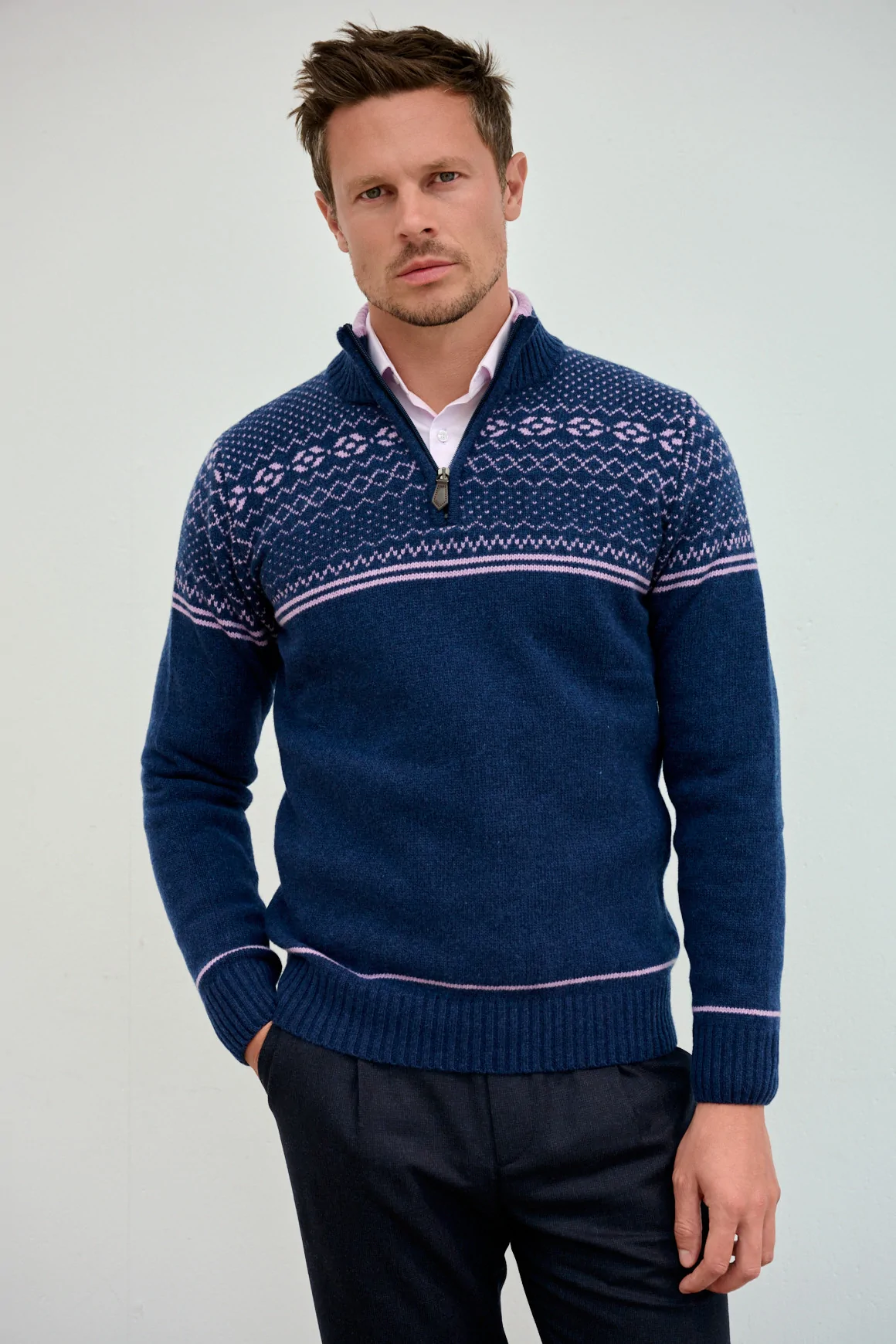 Achat Pull MIKA Bleu Marine