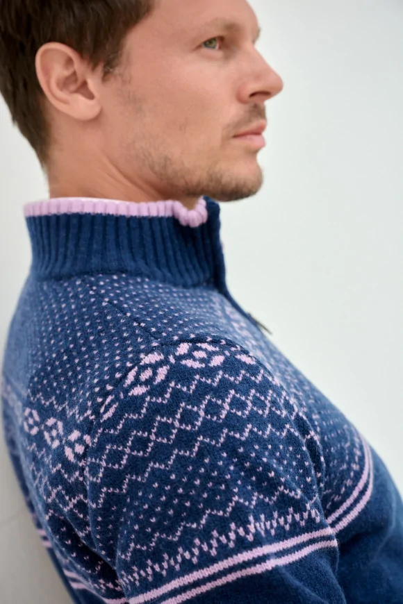 Achat Pull MIKA Bleu Marine