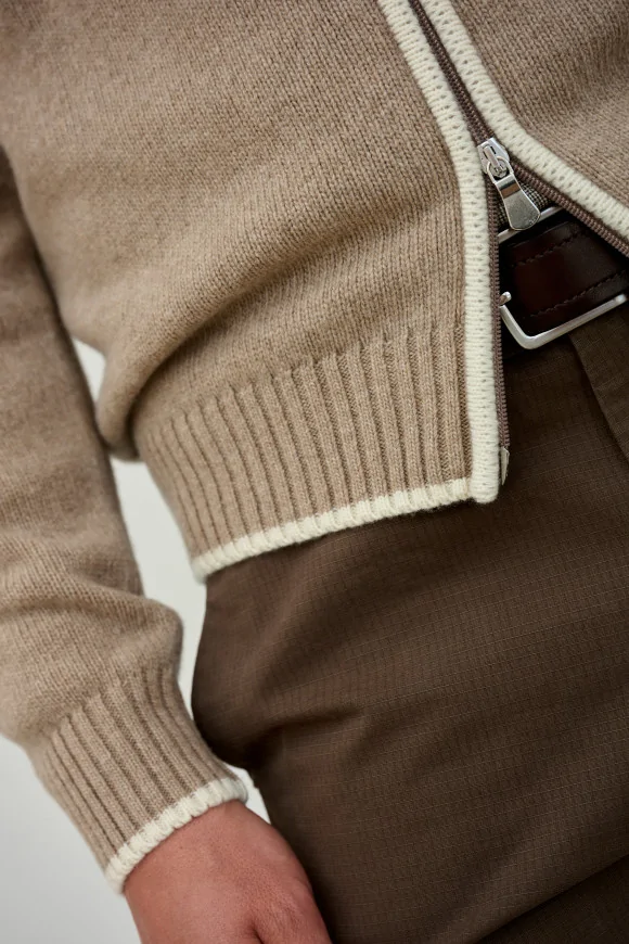Achat Gilet HUGO Noisette