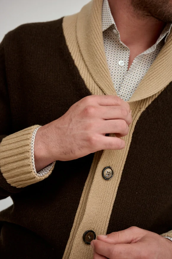 Achat Cardigan CORTINA Marron