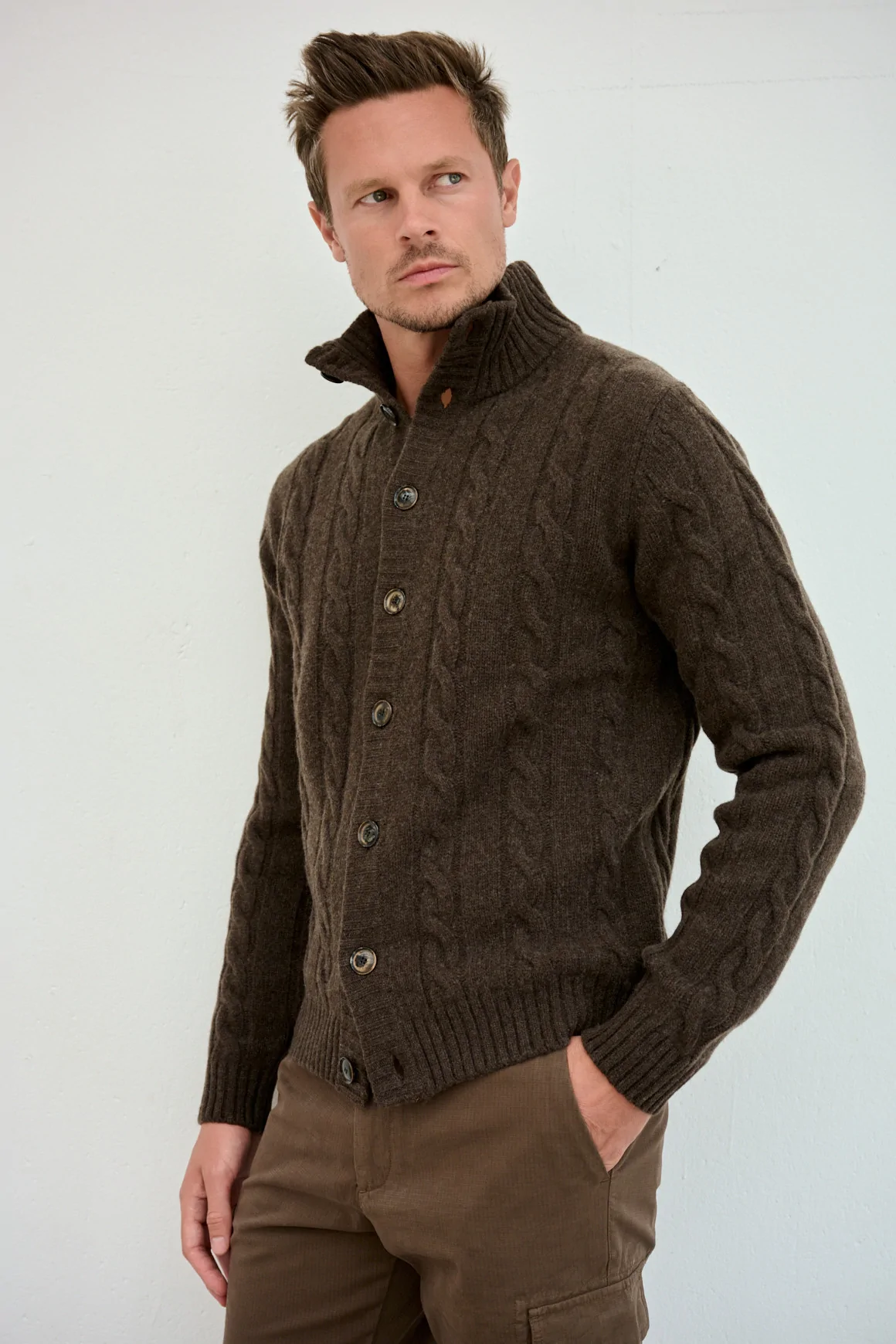 Gilet LUCAS Marron