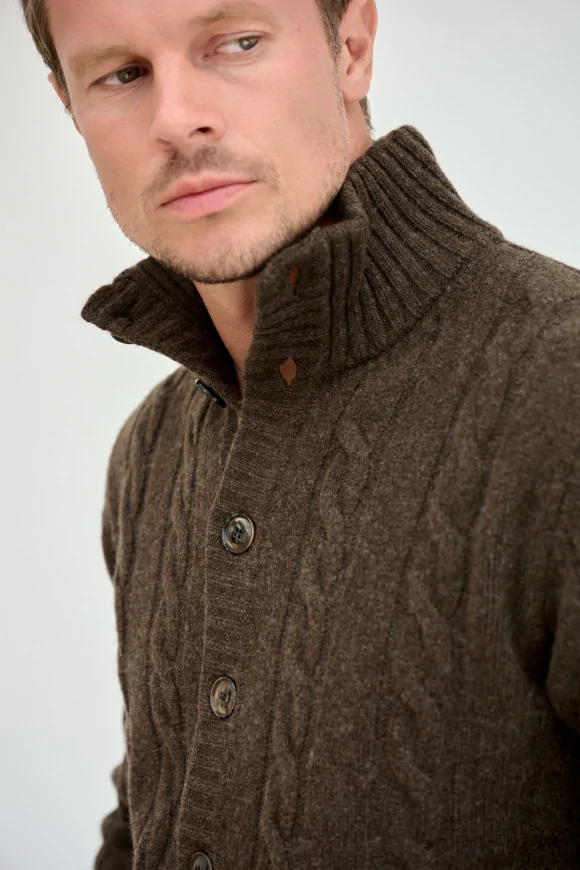Achat Gilet LUCAS Marron
