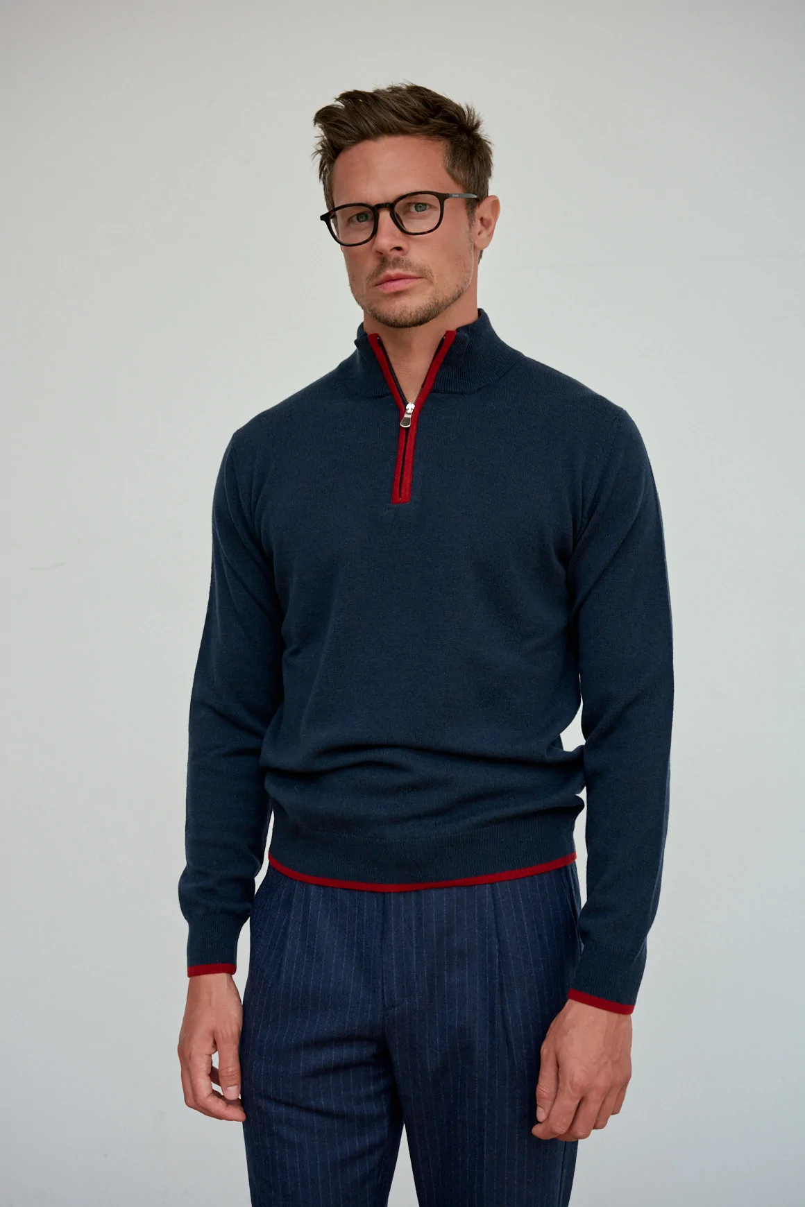 Achat Pull LEON Bleu Marine