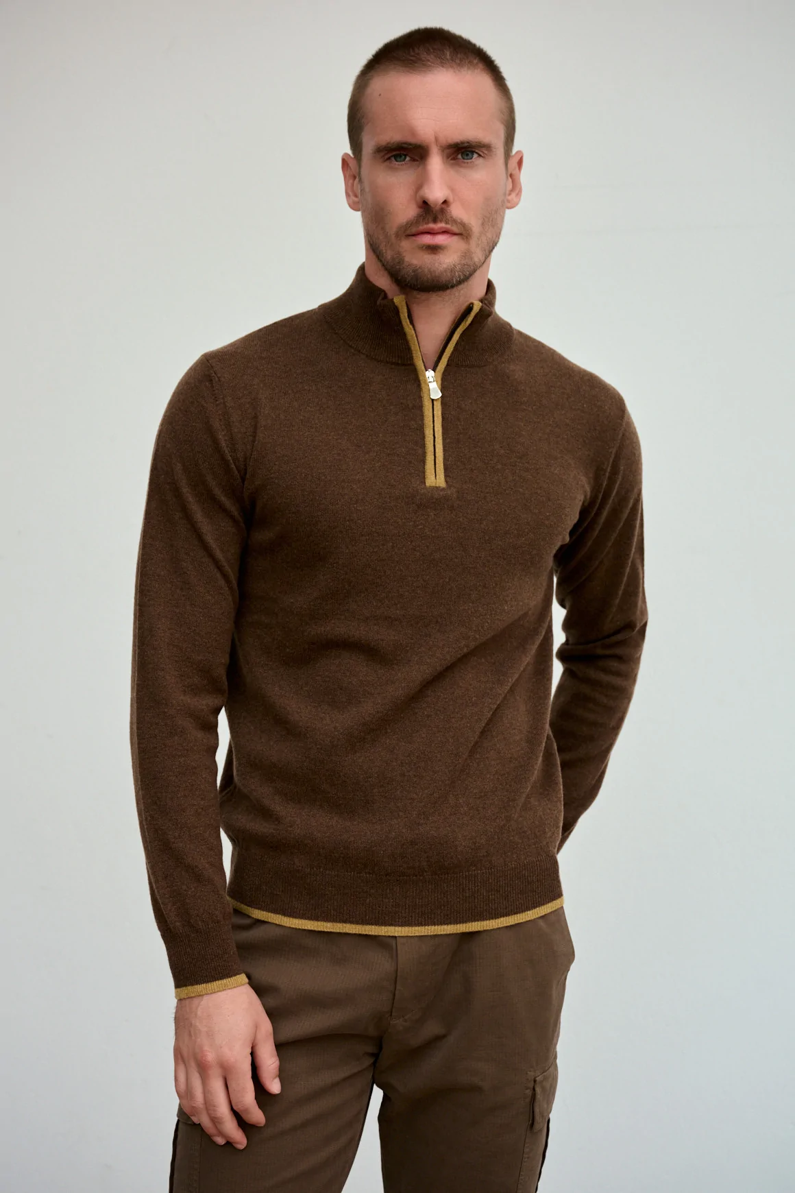 Pull LEON Marron