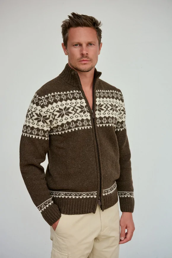 Achat Gilet EDWARD Marron