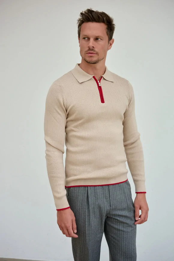 Achat Pull ANDREA Sable - Beige