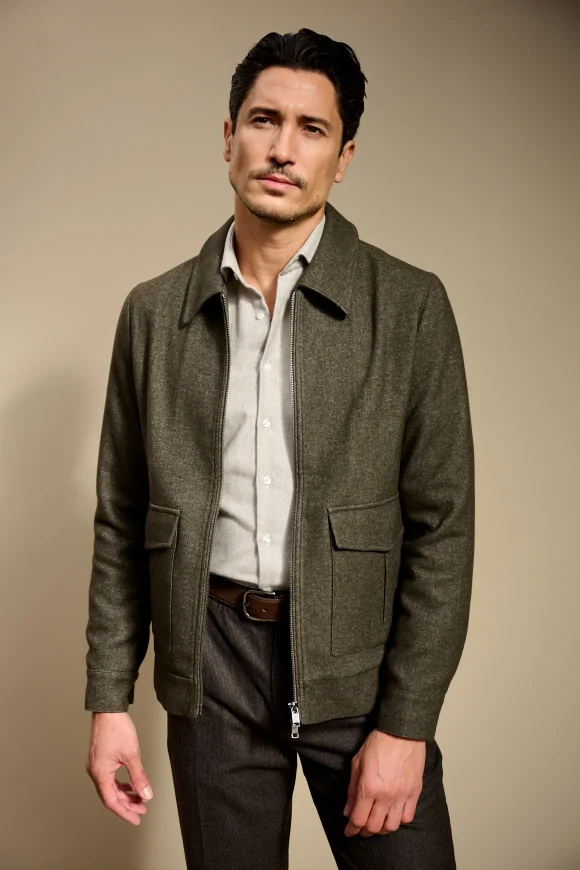 Achat Blouson MIKE Marron